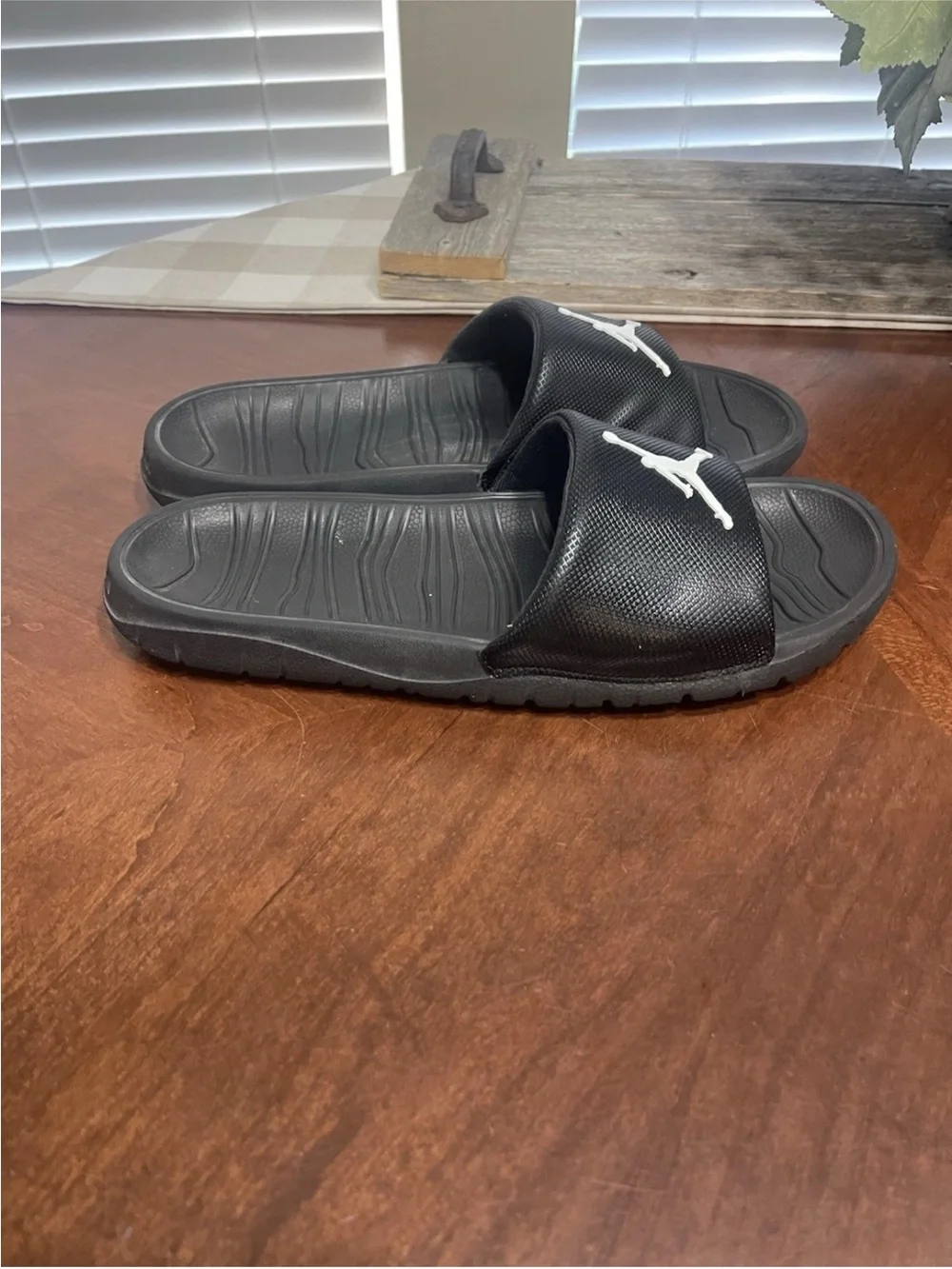 Nike Air Jordan Break Mens Slides Black Jumpman
